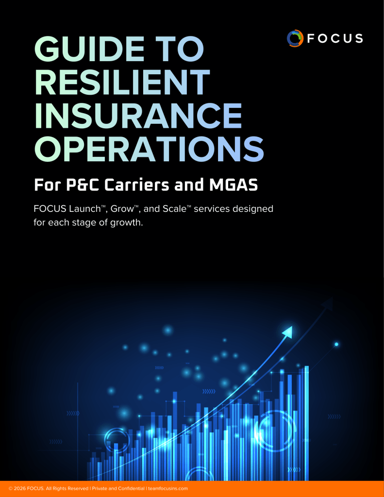 FOCUS Guide to Resilient Insurance Operations
